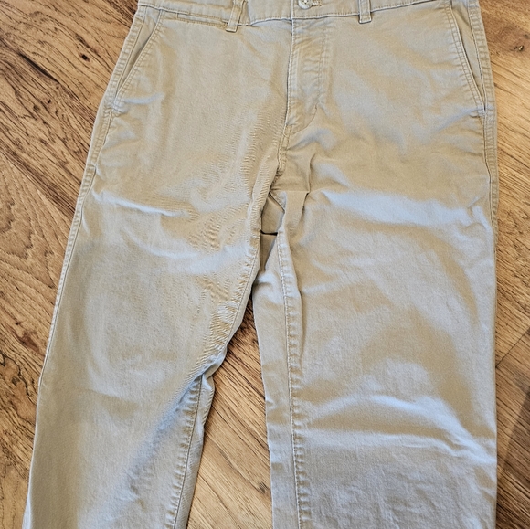 Eddie Bauer Khaki Pants Flat Front Casual - Picture 6 of 7